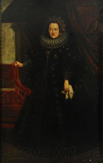 unknow artist Portrait of Constance of Austria, Queen of Poland.
